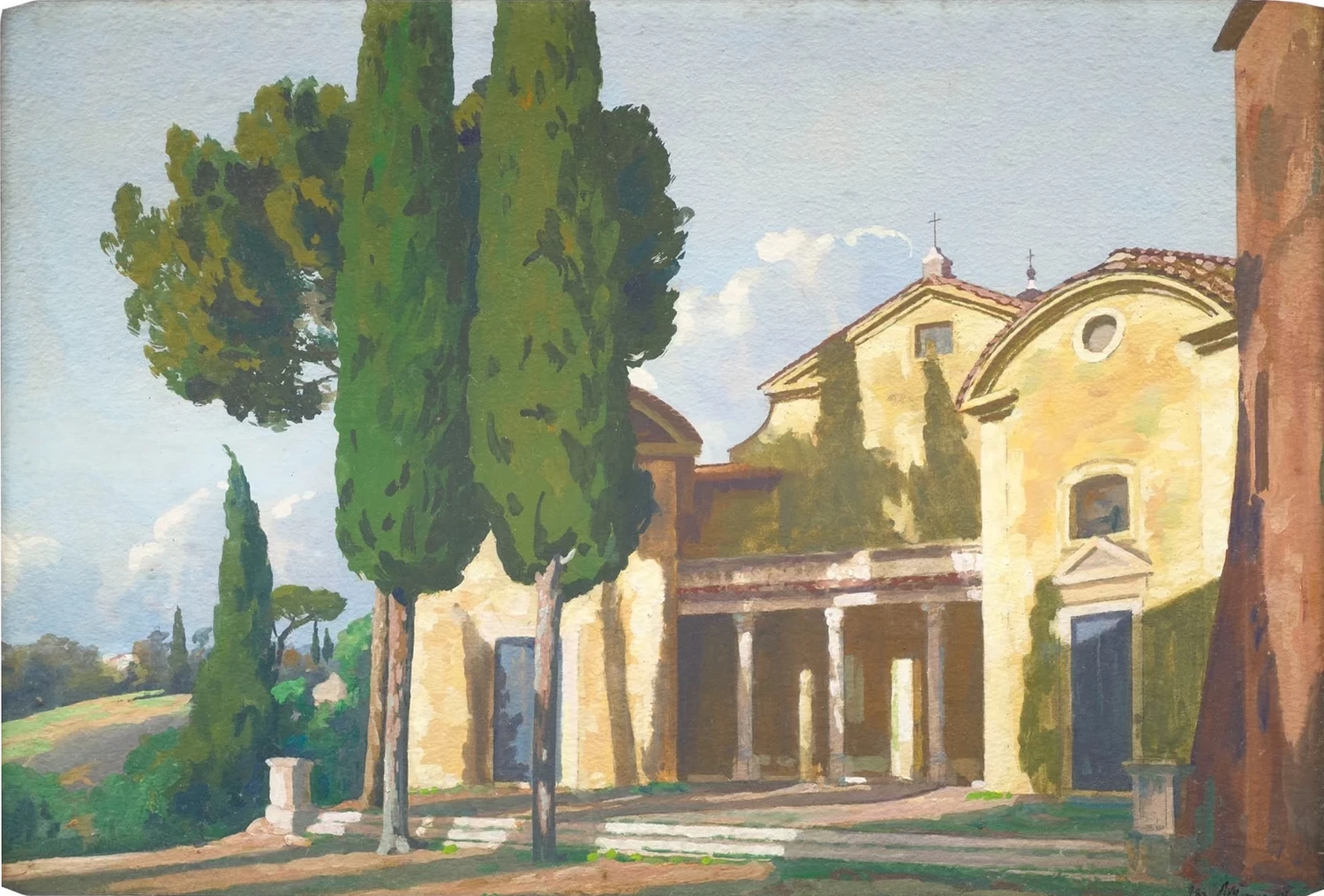 Convento di San Gregorio sul Collins, 1937